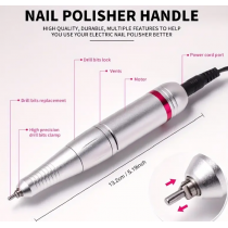 Akumulatorski pedikerski aparat 45.000 obratov 3