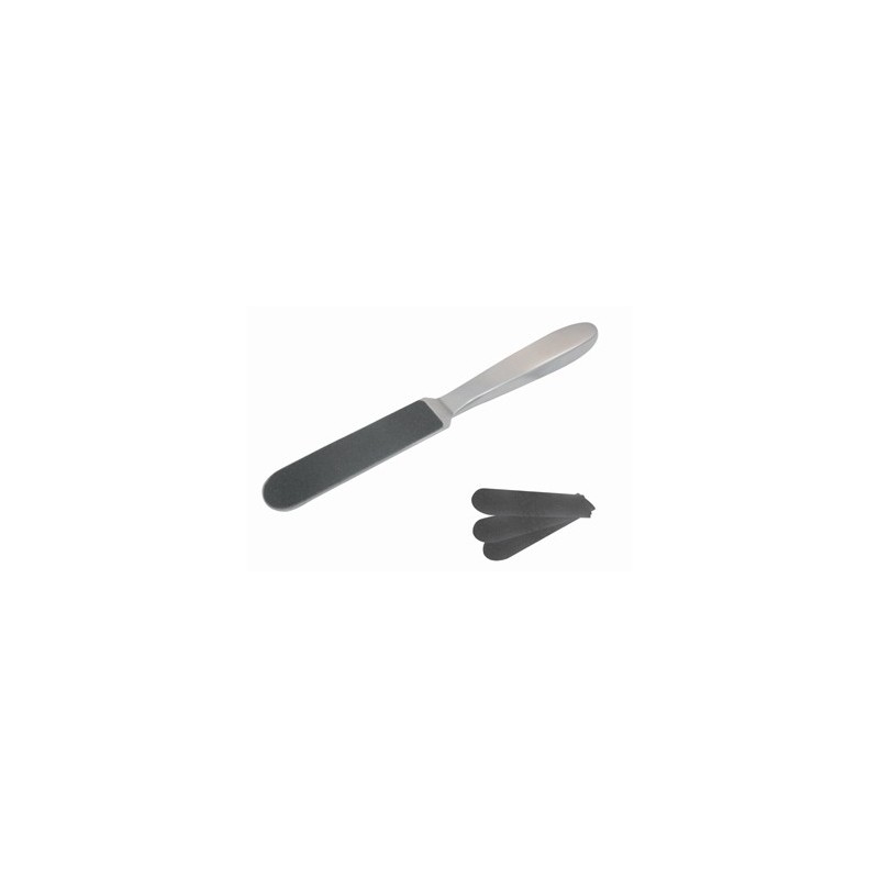 Držalo strgalo za pedikro za pete